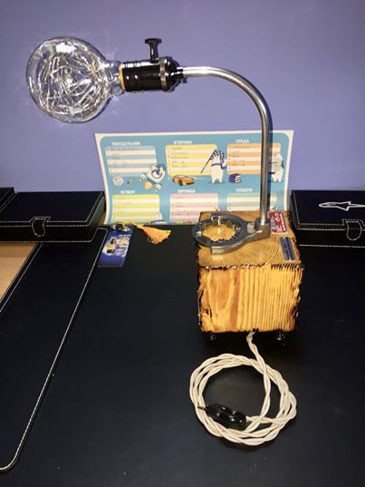 Настольная лампа, светильник в стиле Лофт (Loft), Reynard 913-016 #4