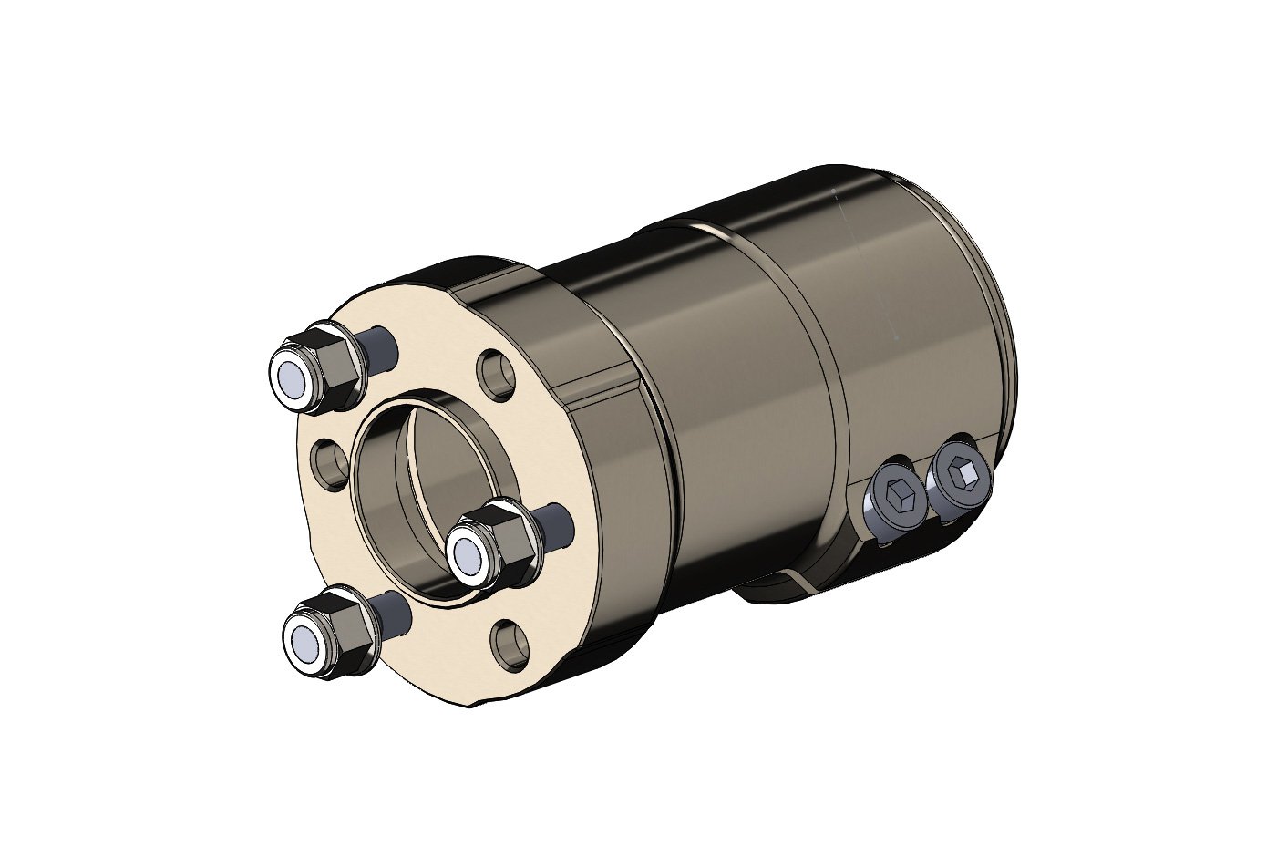 Задняя ступица PAROLIN 50x115 магний
