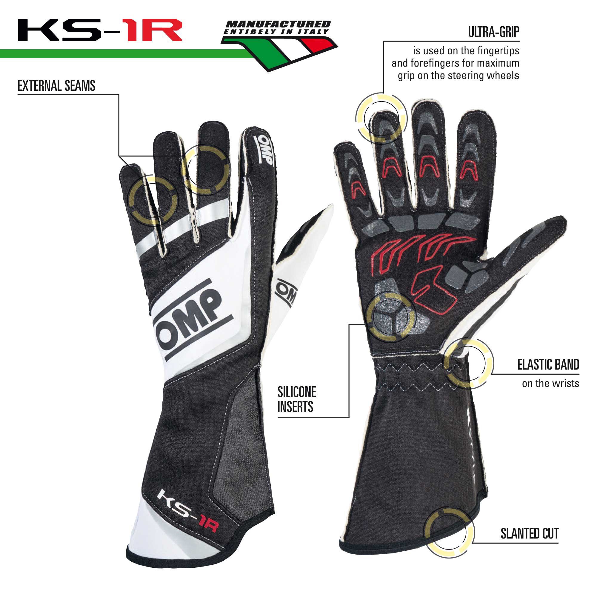 OMP KS-1R GLOVES