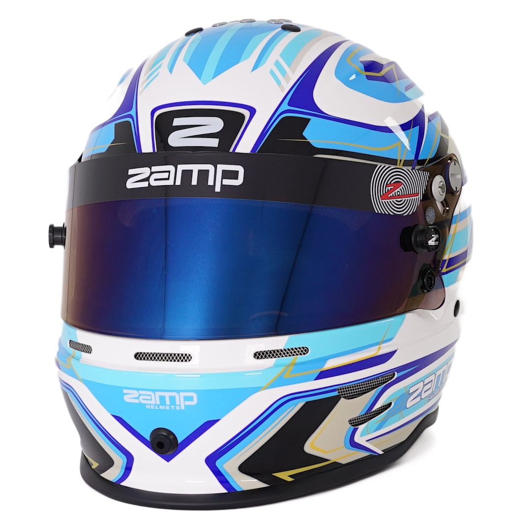 Zamp RZ-42Y CMR WHITE / BLUE