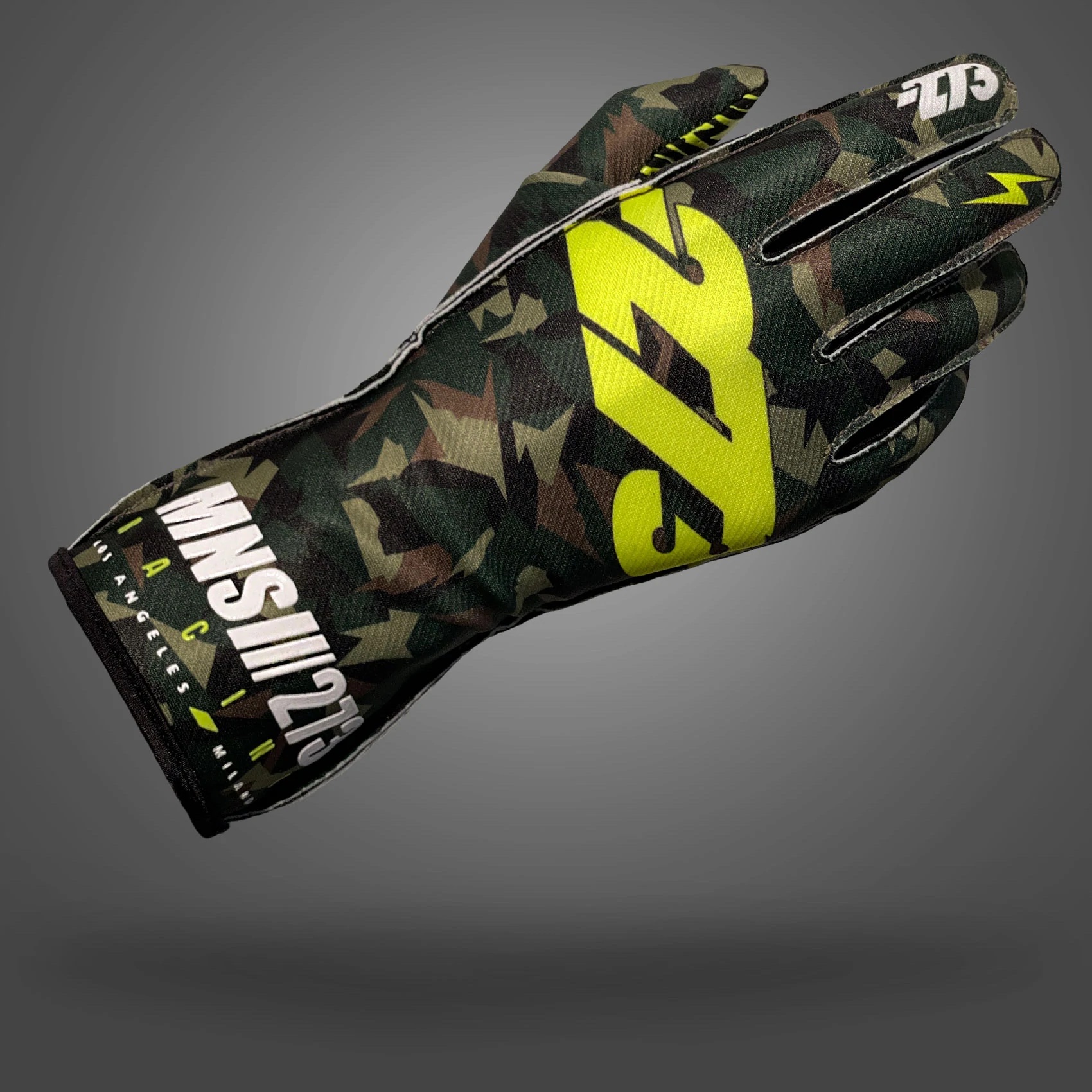 -273 CAMO 3 Army/Black/Fluo-Yellow