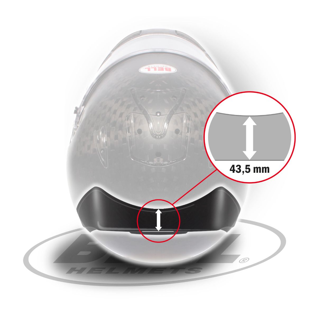 Спойлер BELL REAR SPOILER - 43.5мм