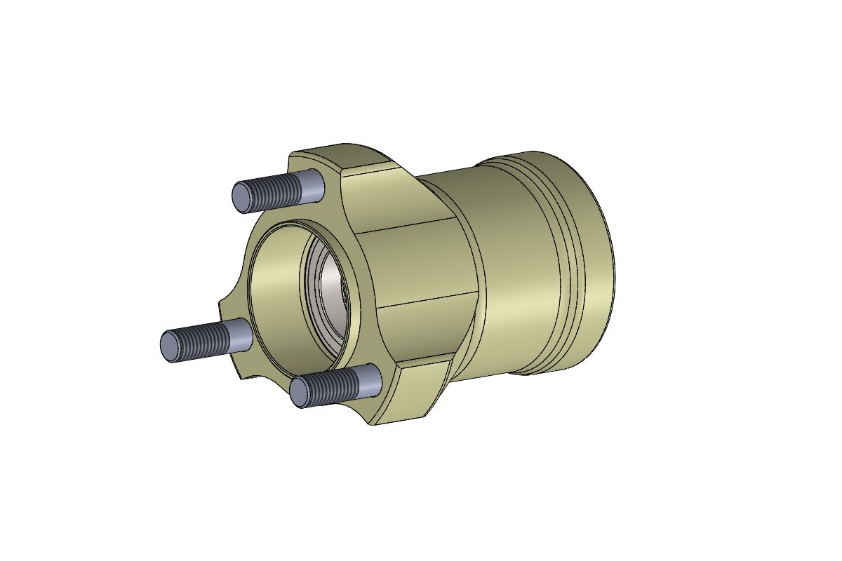 Передняя ступица PAROLIN 25x83 standart магний