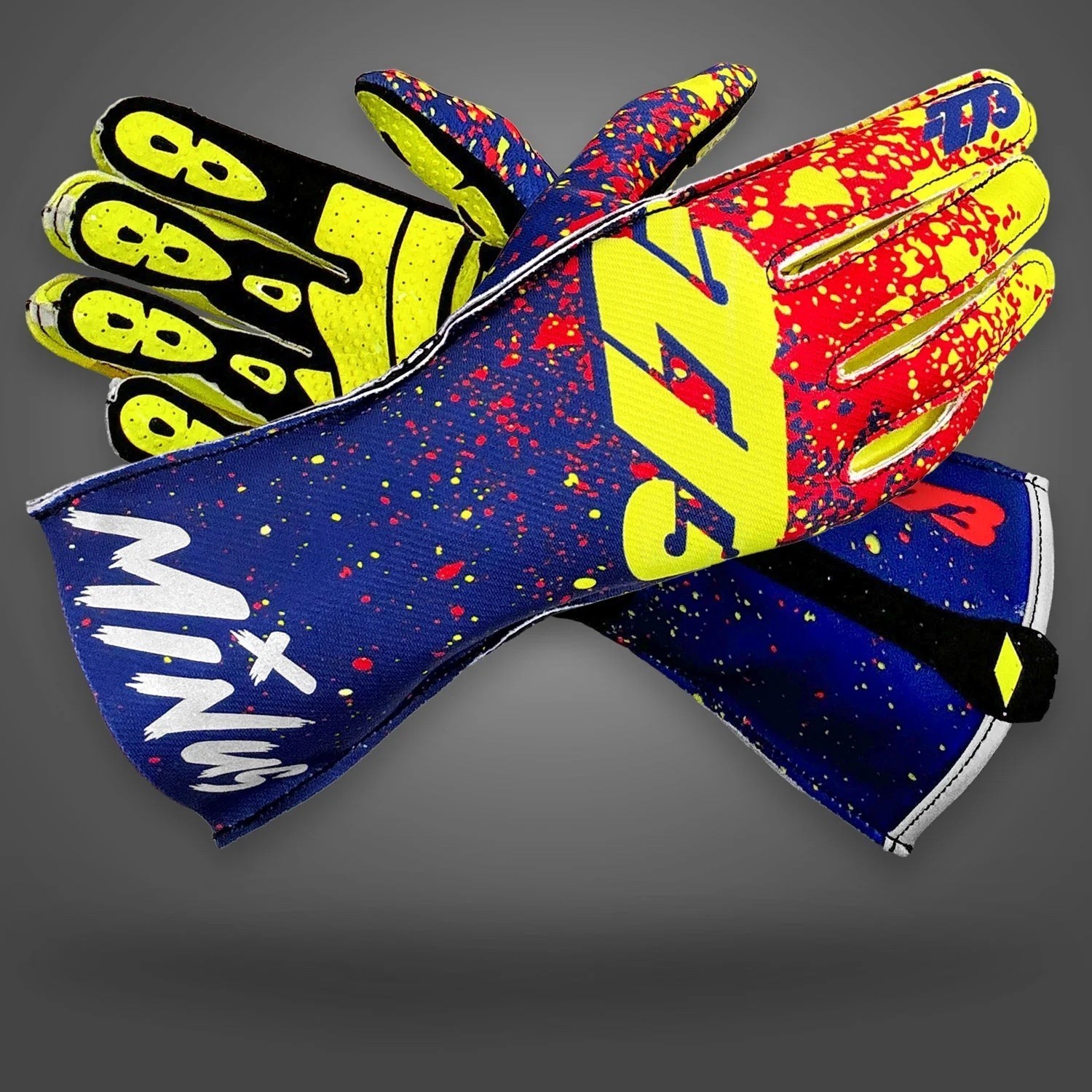 -273 DRIP V2 - Blue/Fluo-Yellow/Fluo-Red