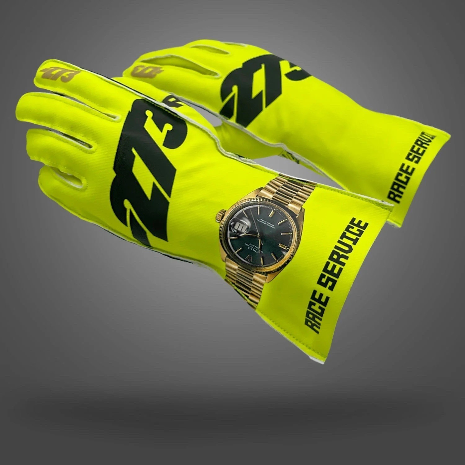 -273 RACE SERVICE YELLOW Asymmetric