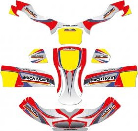 Комплект дизайна (наклейки) Mach1 KG Duo/Buru/Stilo 