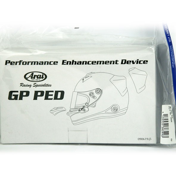 Комплект сполеров для Arai (ПЕРЕД + ЗАД ПРОЗРАЧНЫЕ ОРИГИНАЛ)