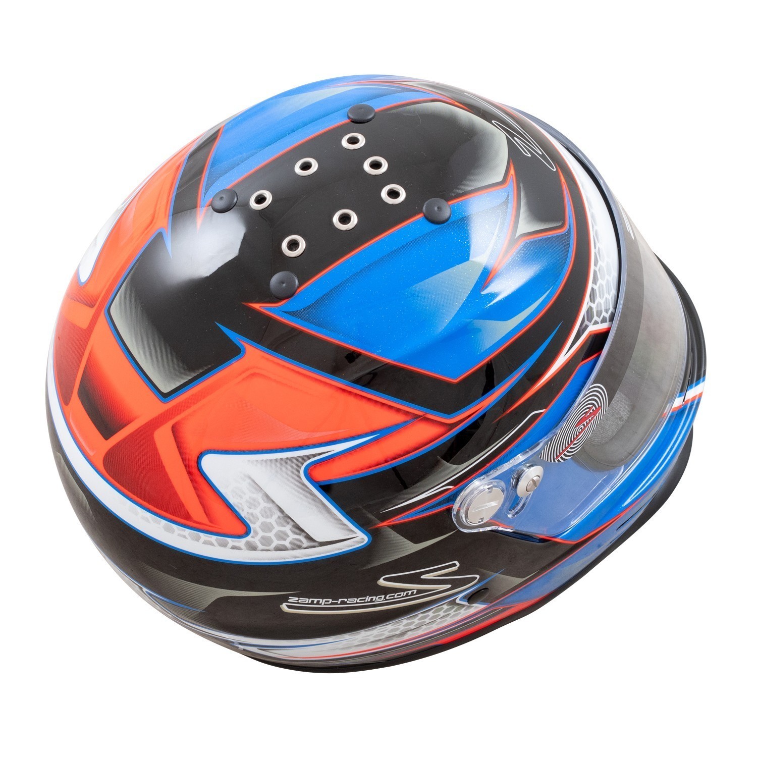 Zamp RZ-42Y CMR ORANGE/BLUE