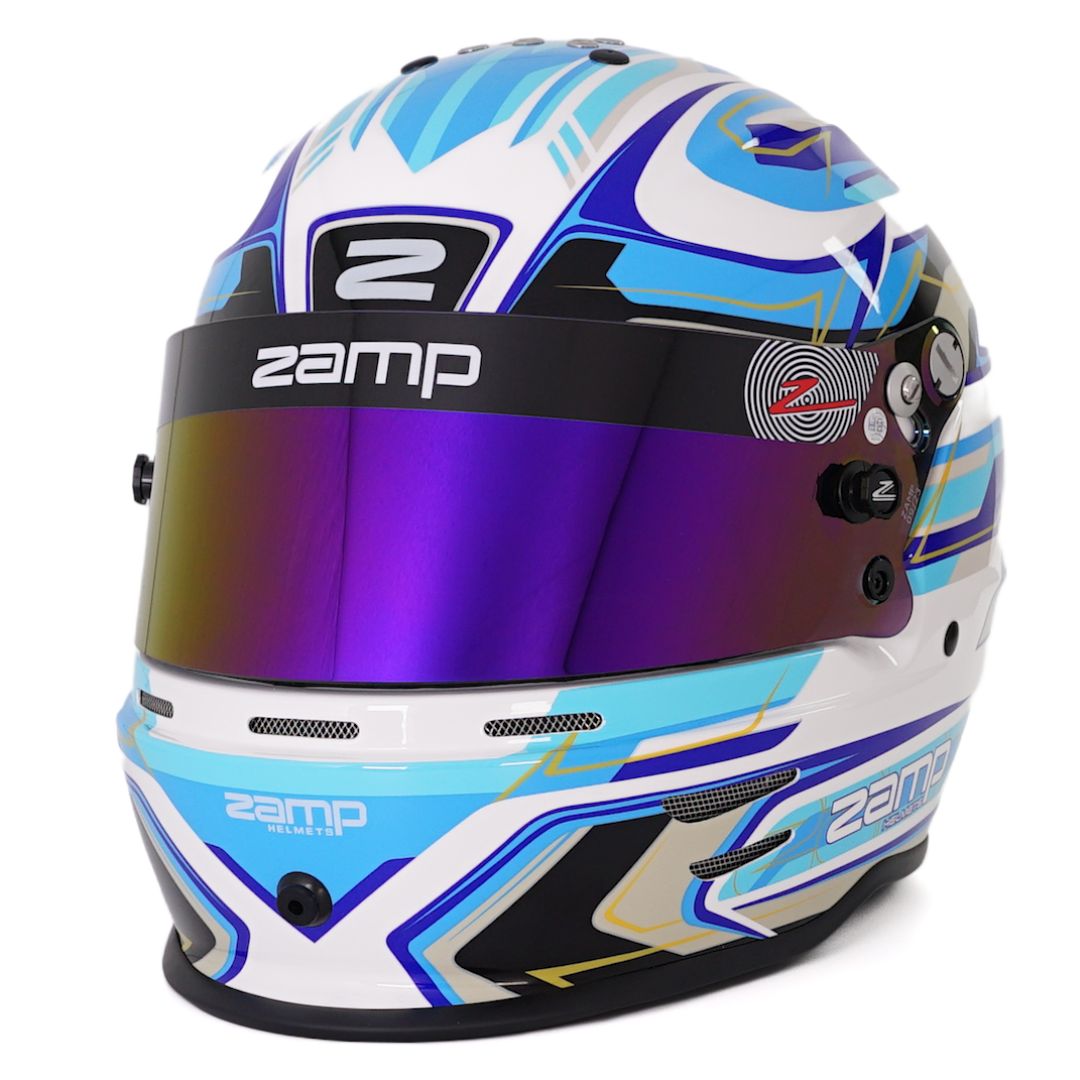 Zamp RZ-42Y CMR WHITE / BLUE