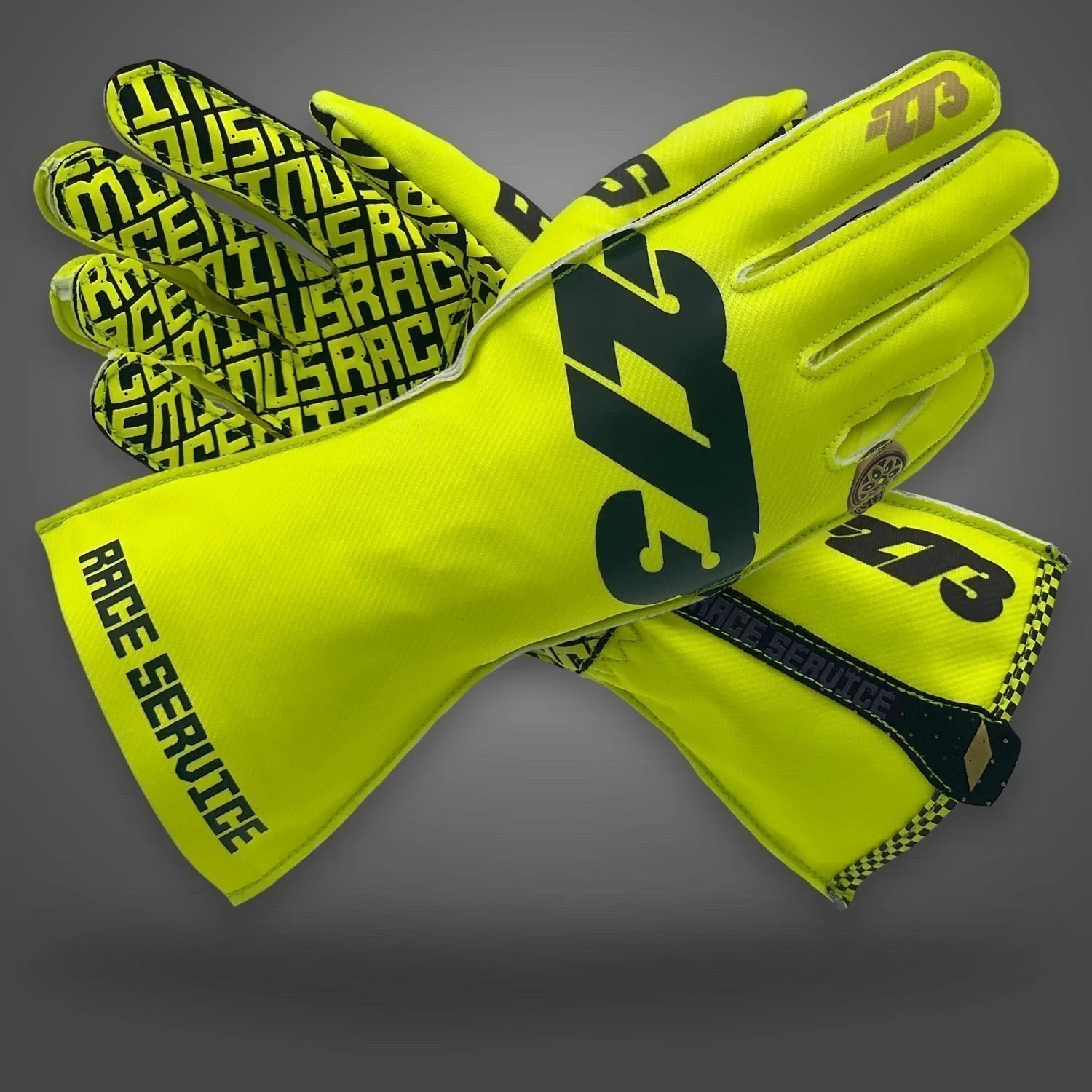 -273 RACE SERVICE YELLOW Asymmetric