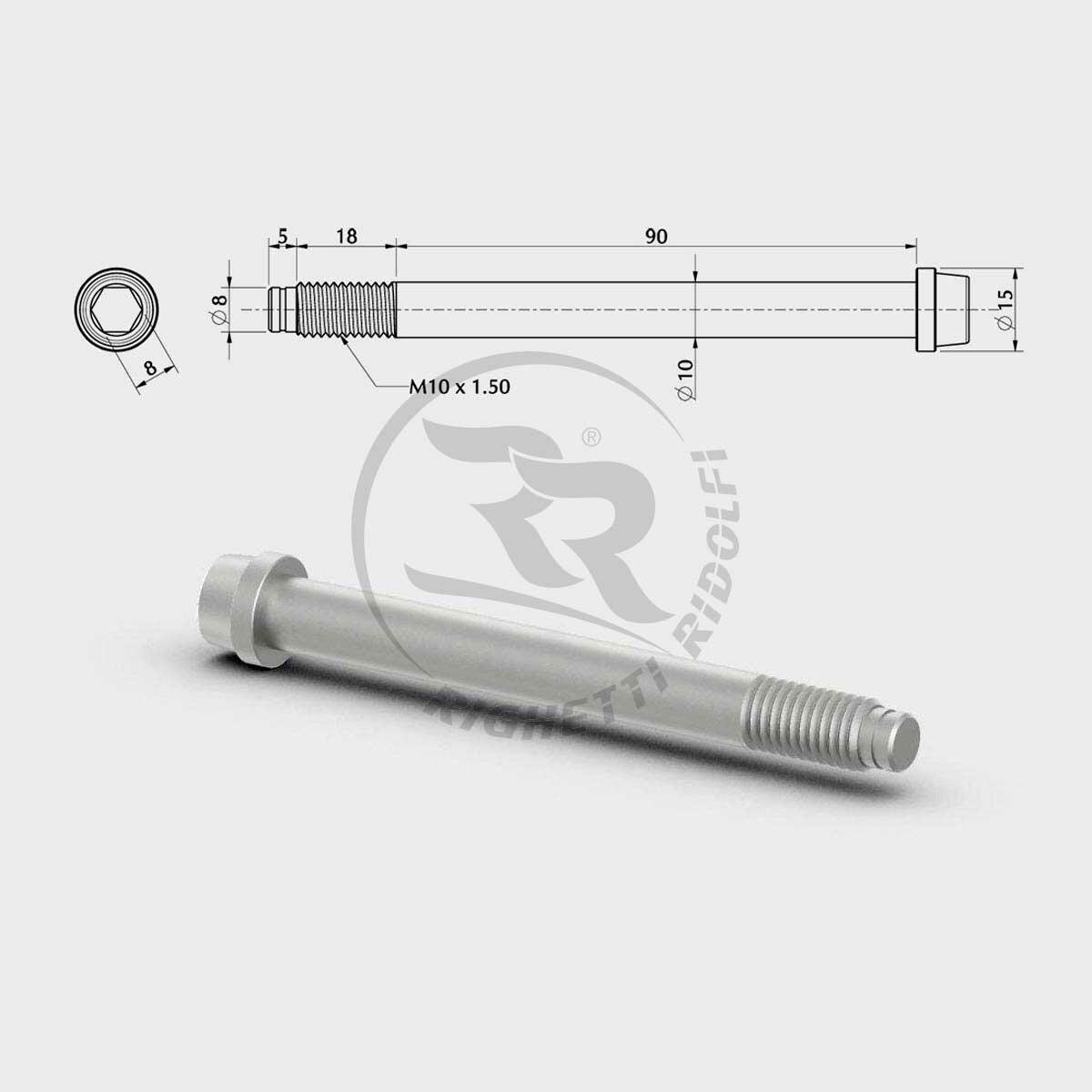 Шкворень ø10х108мм