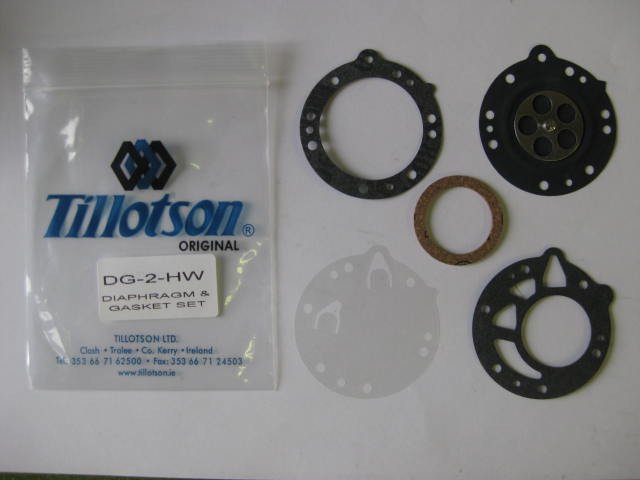 Комплект мембран карбюратора Tillotson