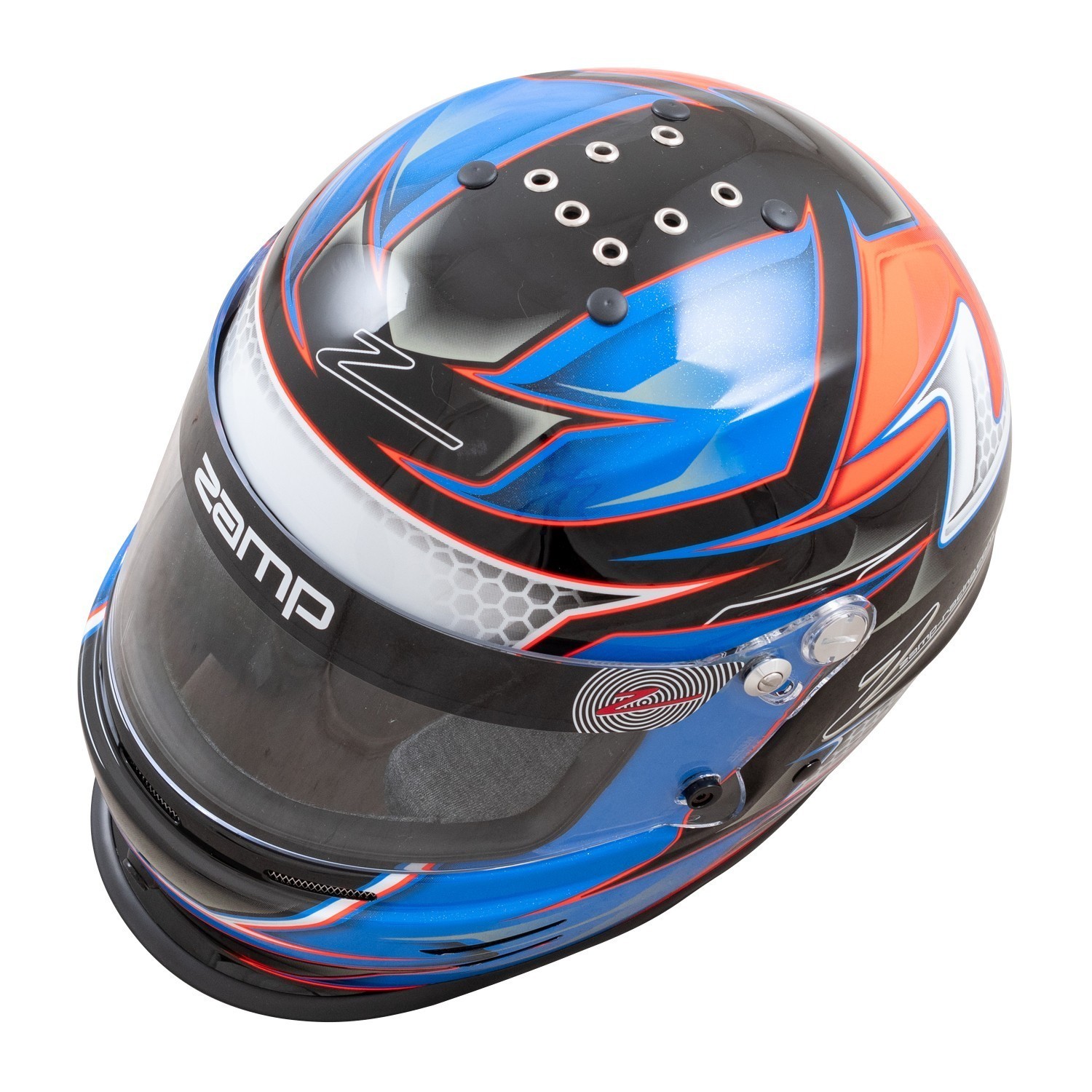 Zamp RZ-42Y CMR ORANGE/BLUE