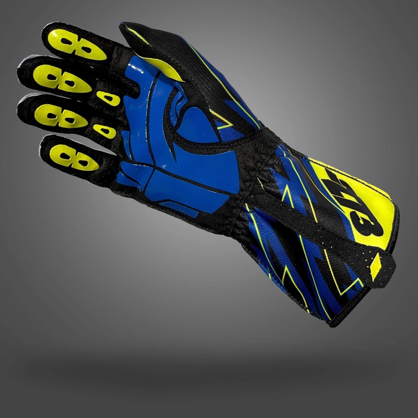 -273 BLITZ Black/Blue/Fluo-Yellow