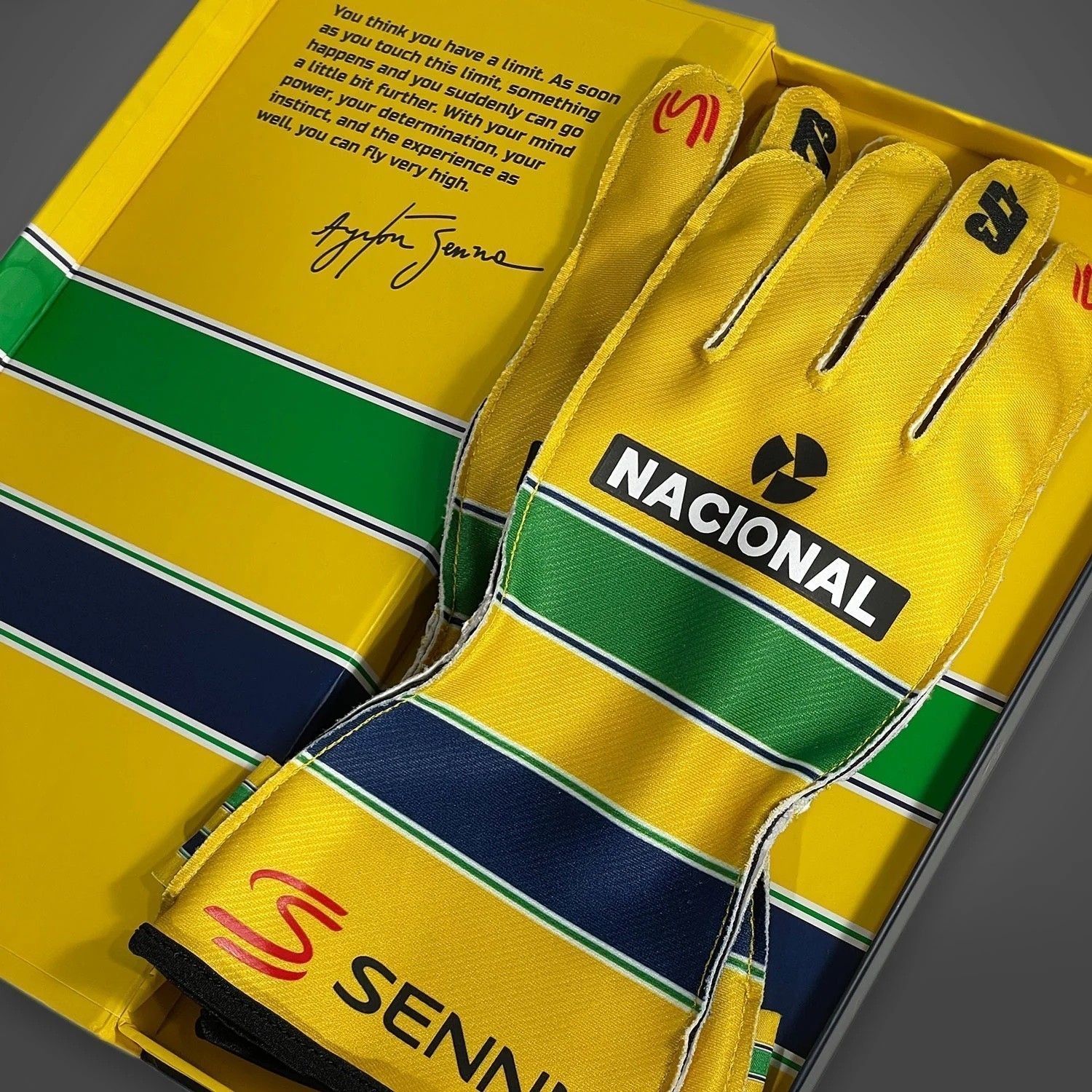 -273 AYRTON SENNA Yellow