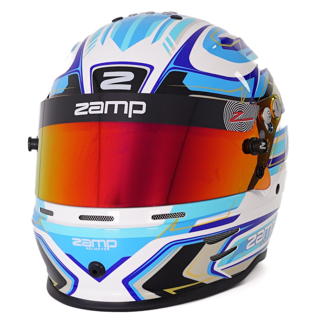 Zamp RZ-42Y CMR WHITE / BLUE