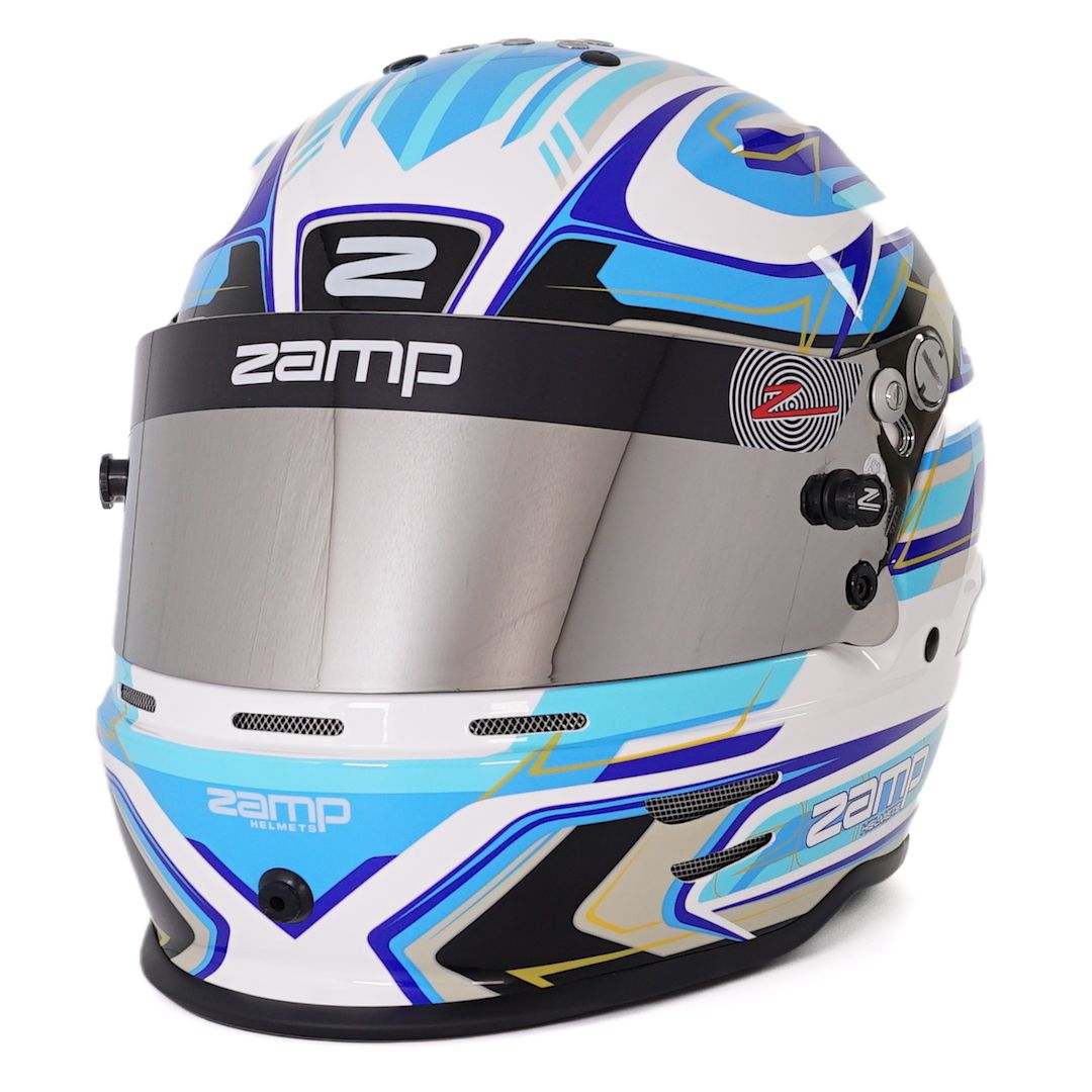 Zamp RZ-42Y CMR WHITE / BLUE