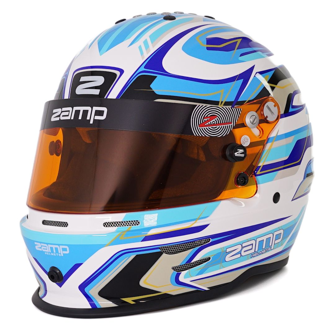 Zamp RZ-42Y CMR WHITE / BLUE