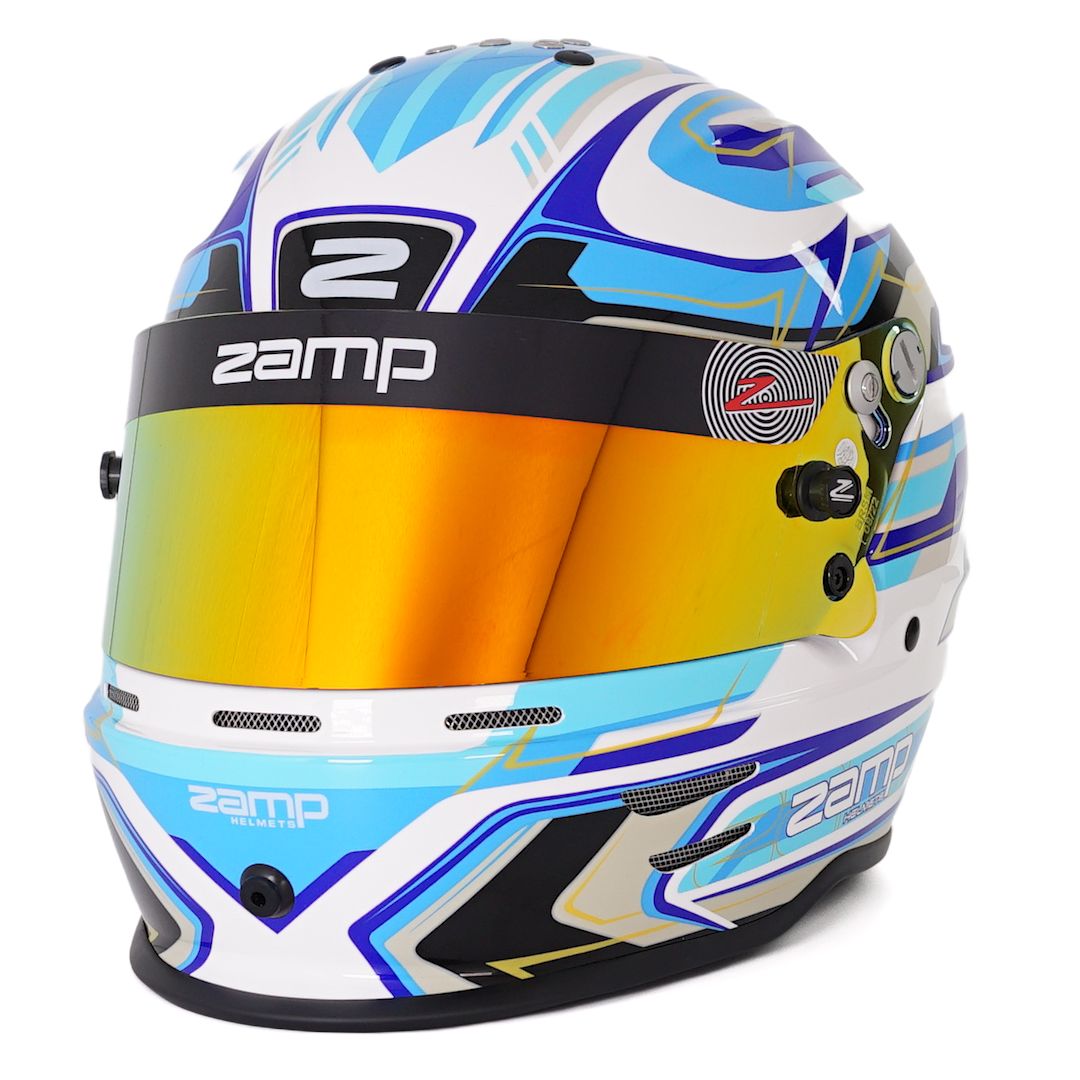 Zamp RZ-42Y CMR WHITE / BLUE