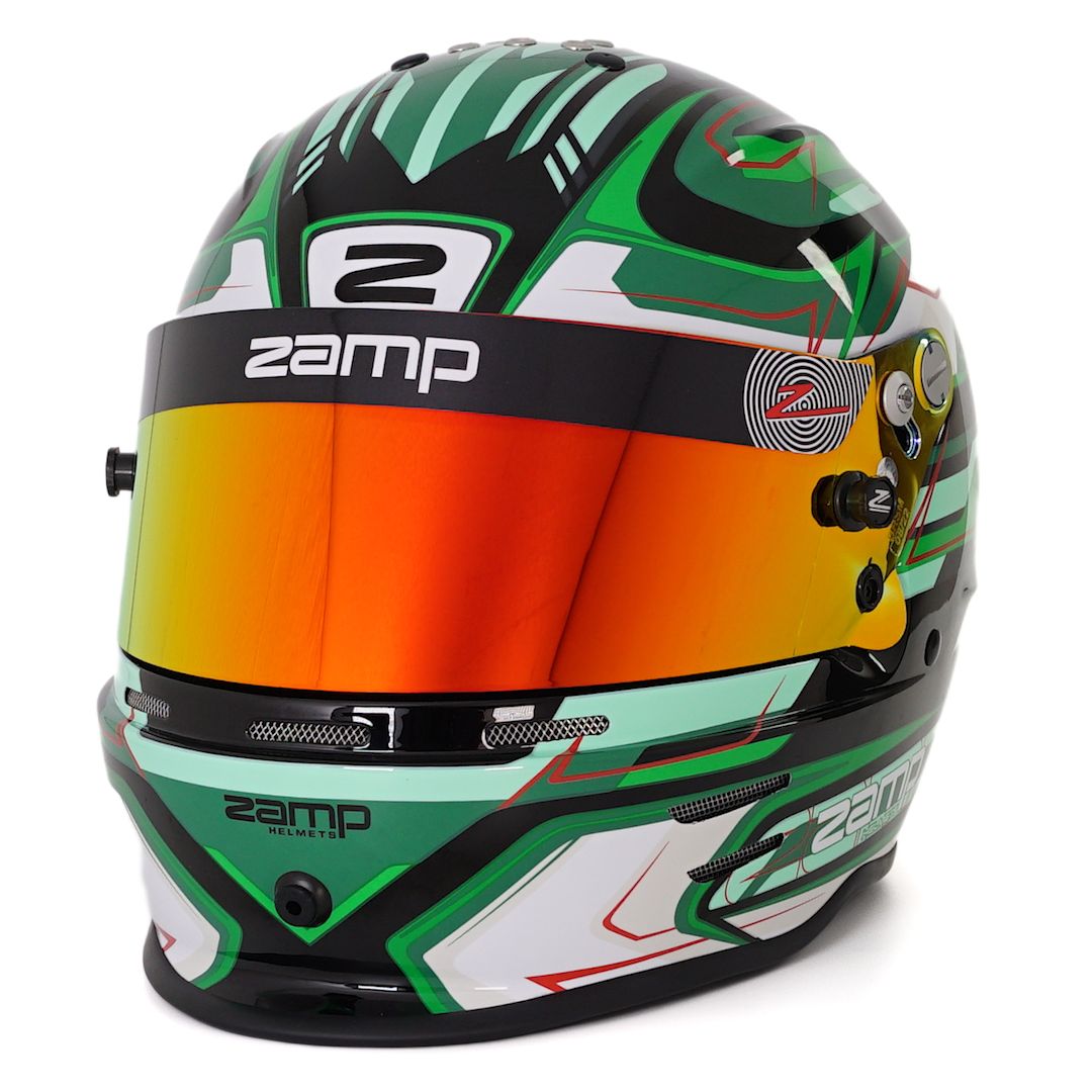 Zamp RZ-42Y CMR BLACK / GREEN