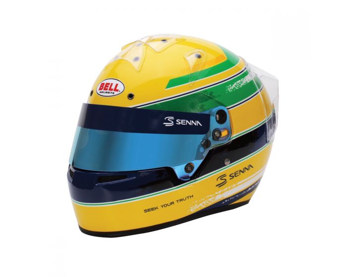 BELL KC7 CMR HELMET AYRTON SENNA