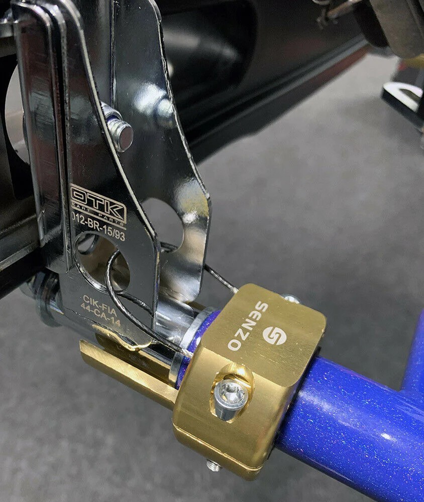 Страховка заднего бампера OTK SENZO комплект