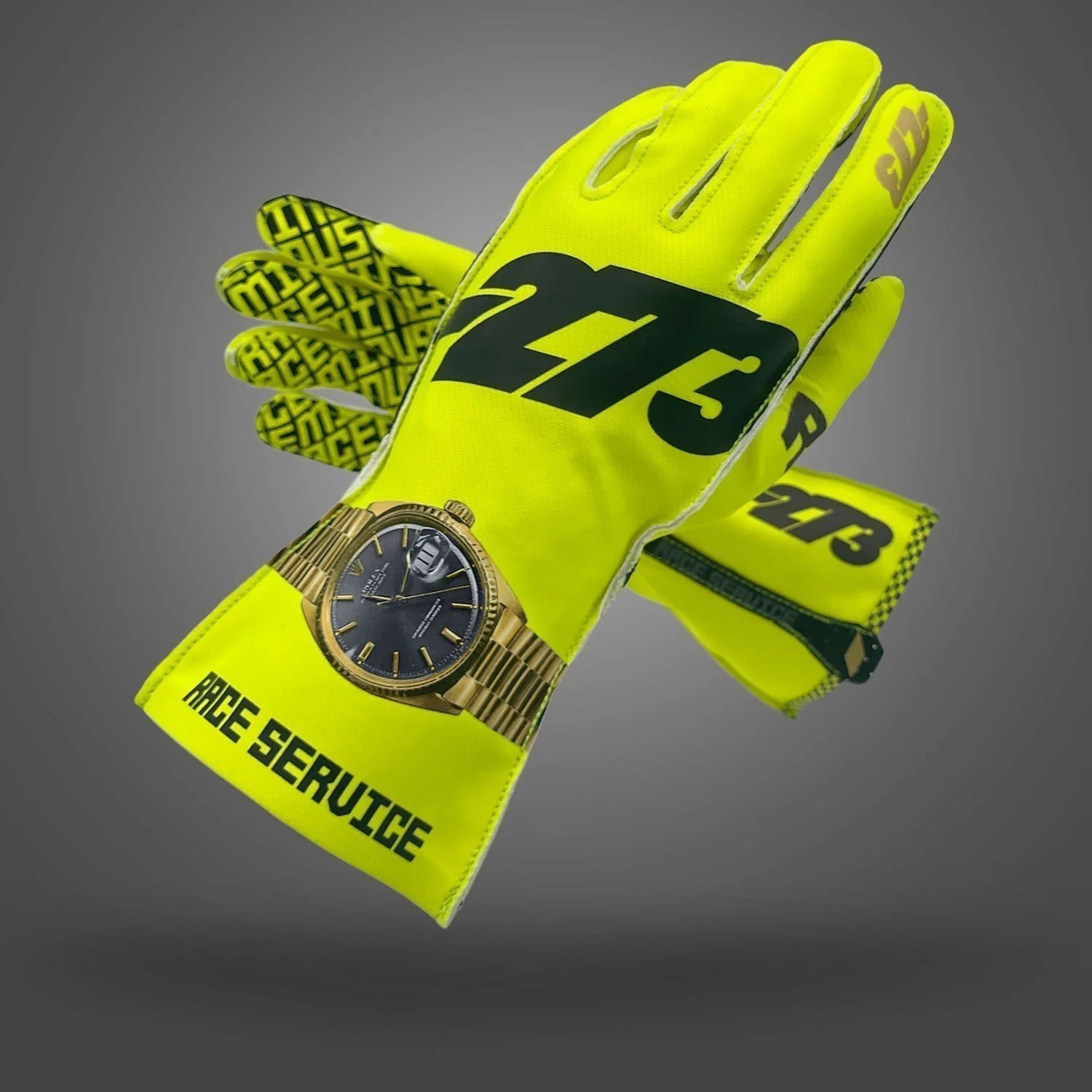 -273 RACE SERVICE YELLOW Asymmetric