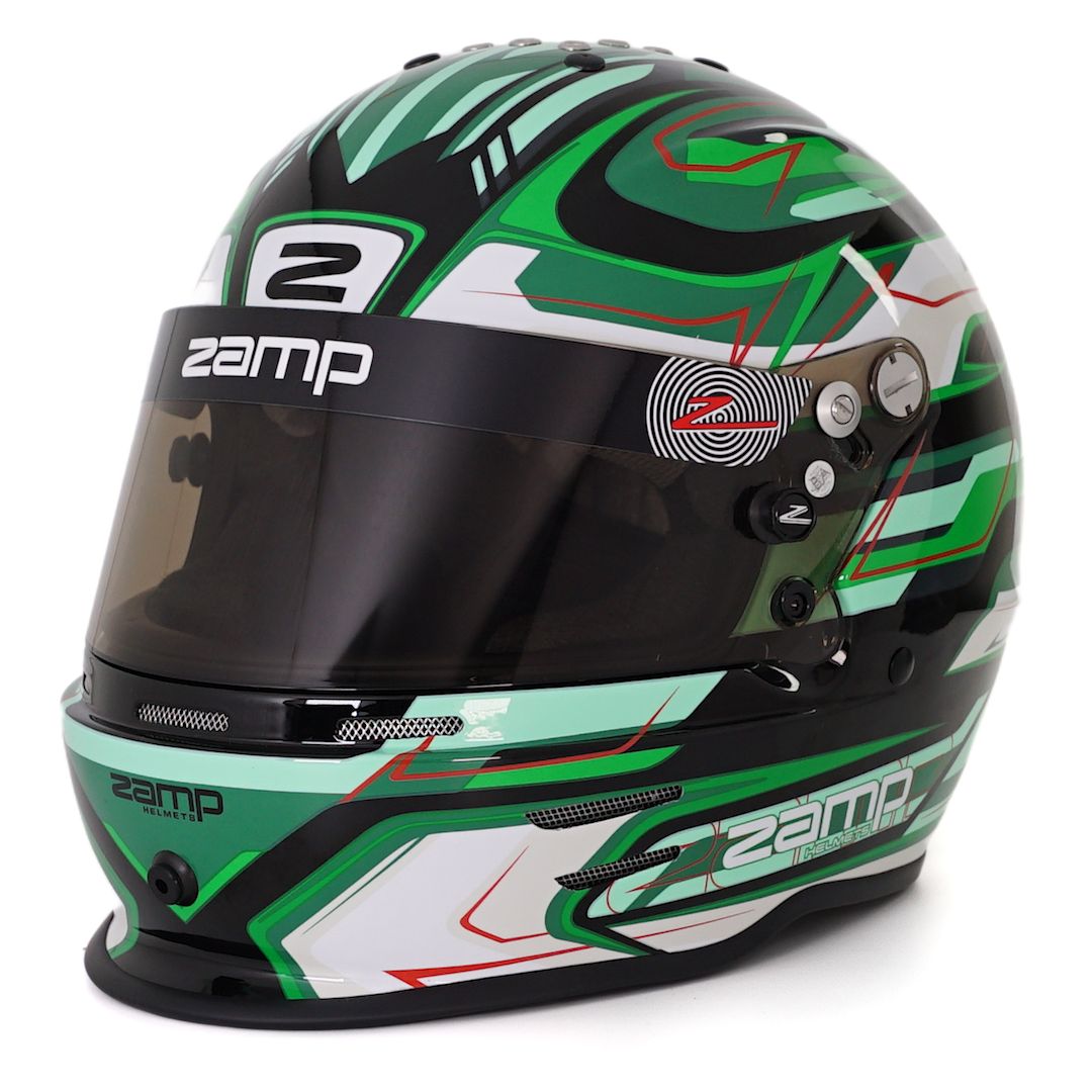 Zamp RZ-42Y CMR BLACK / GREEN