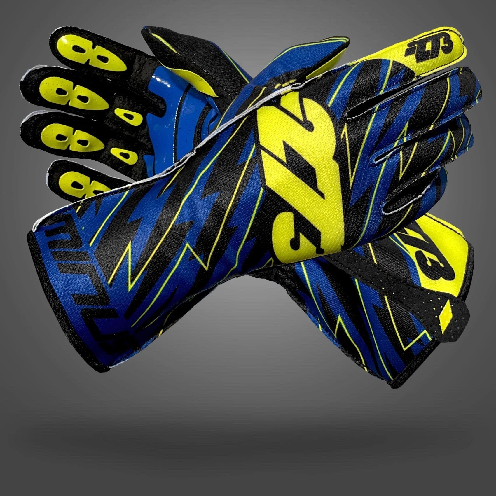 -273 BLITZ Black/Blue/Fluo-Yellow