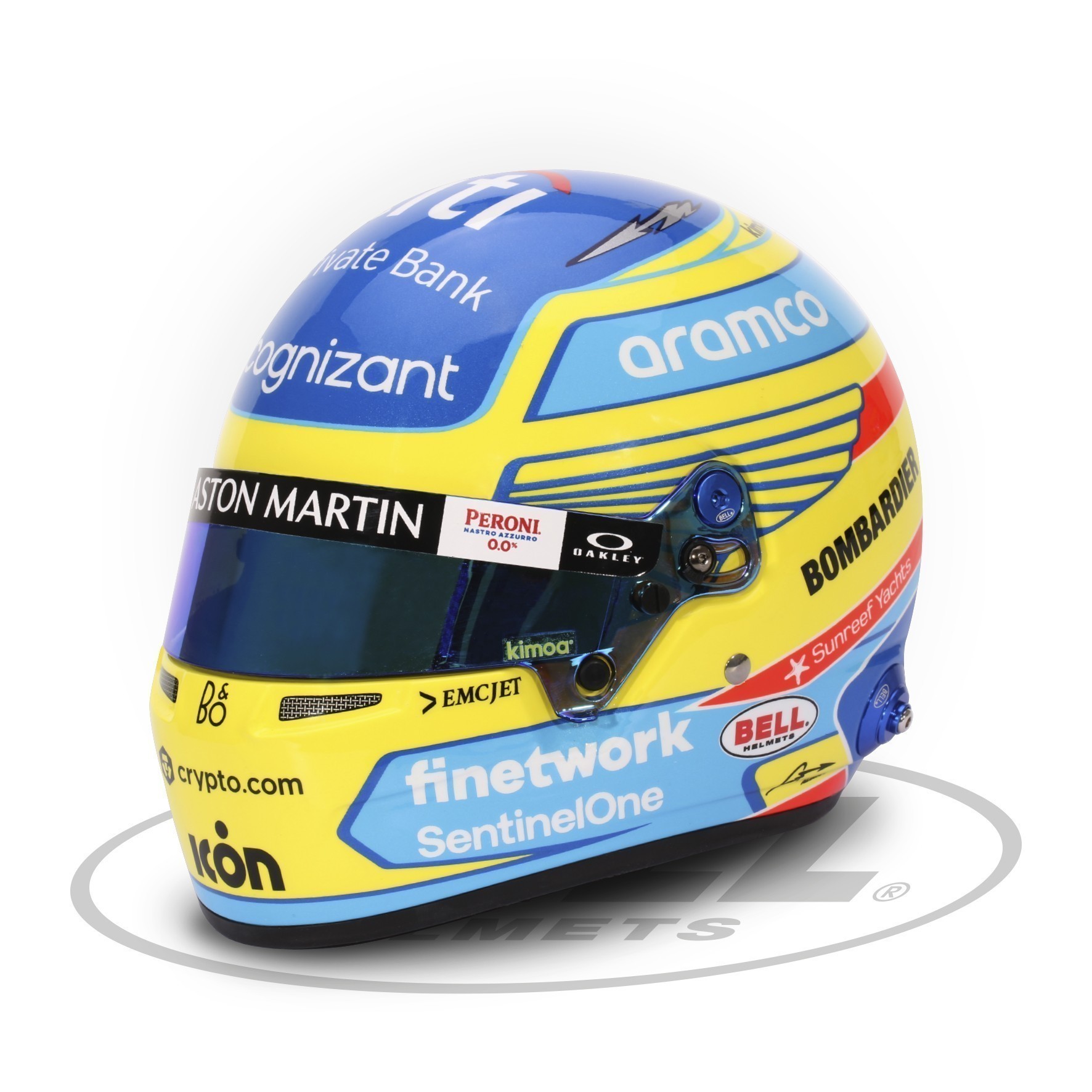 Fernando Alonso 2023 Aston Martin (сувенир, масштаб 1:2)