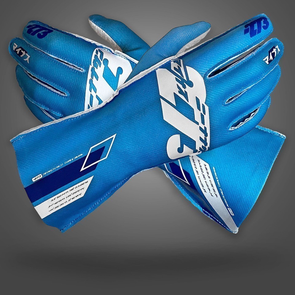 -273 OSAKA  Cyan Blue/White