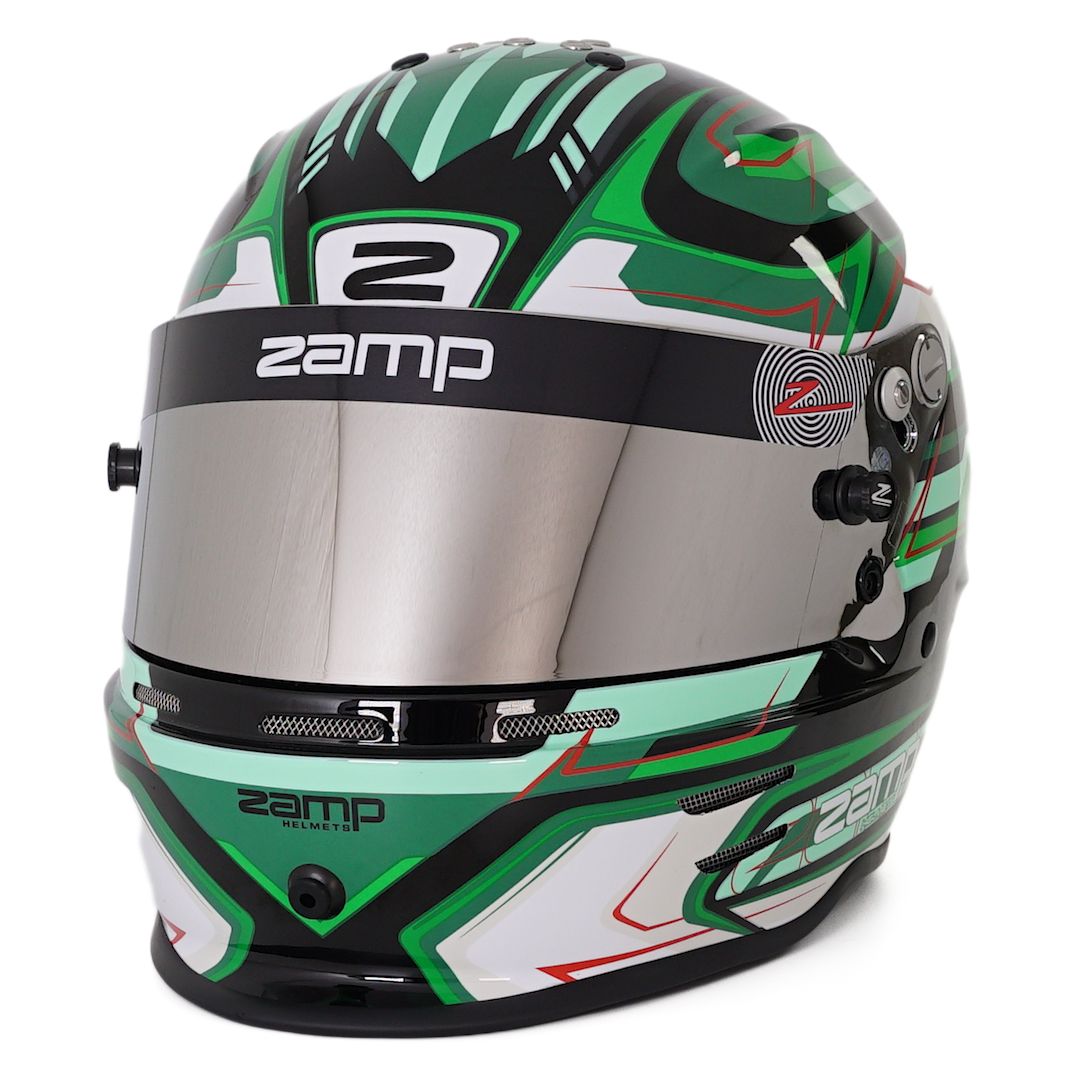 Zamp RZ-42Y CMR BLACK / GREEN