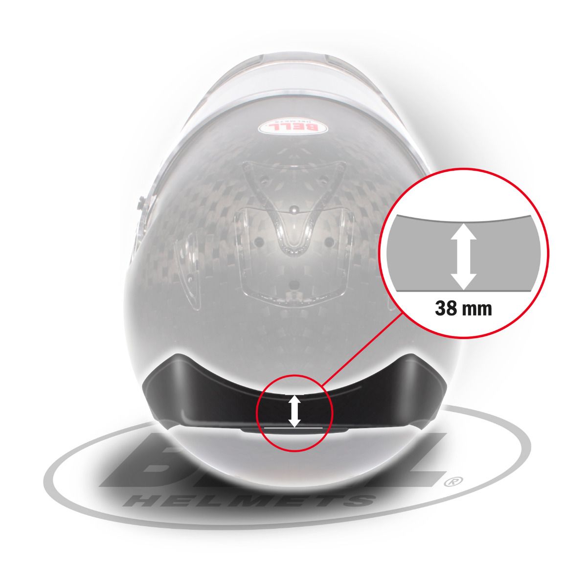 Спойлер BELL REAR SPOILER - 38мм