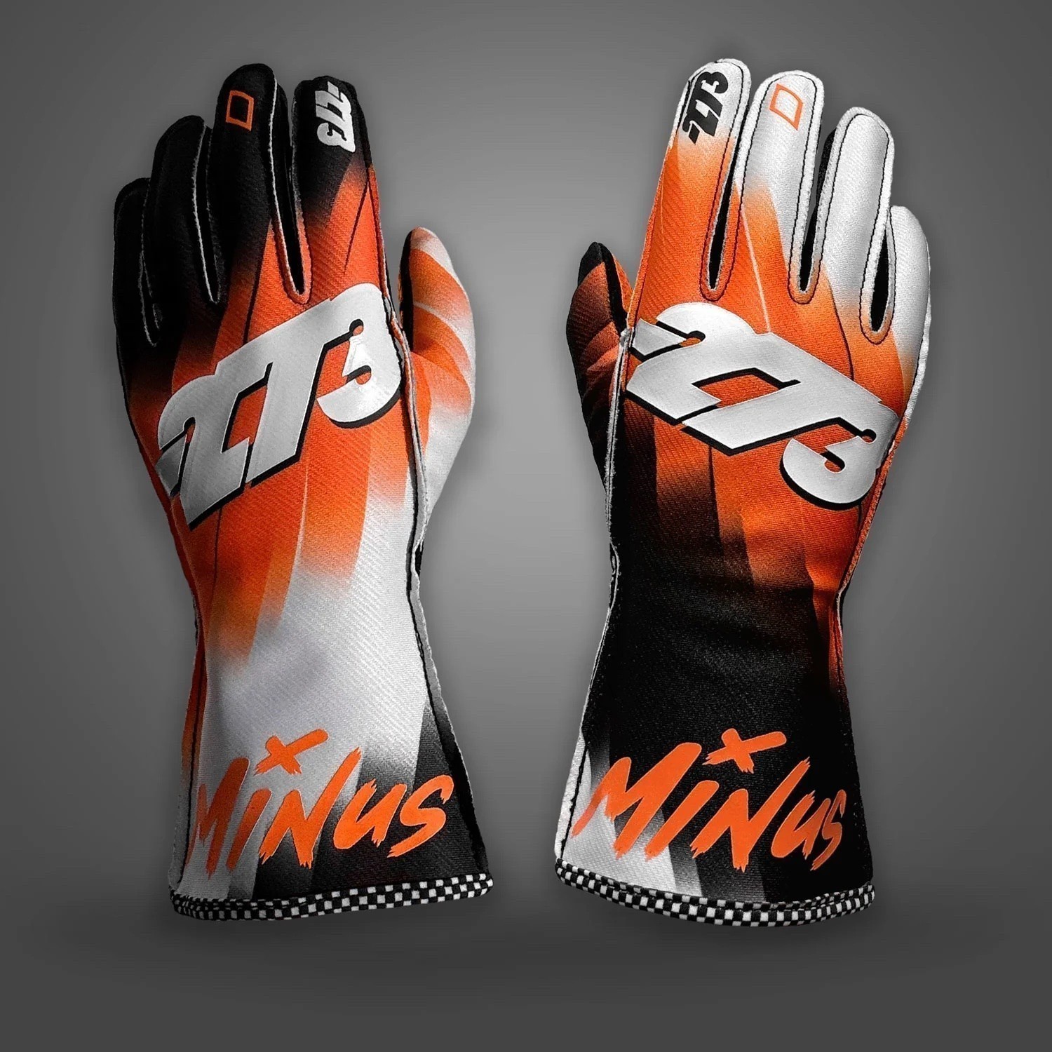 -273 SUPERSONIC Fluo Orange/Black/White - ASYMMETRIC