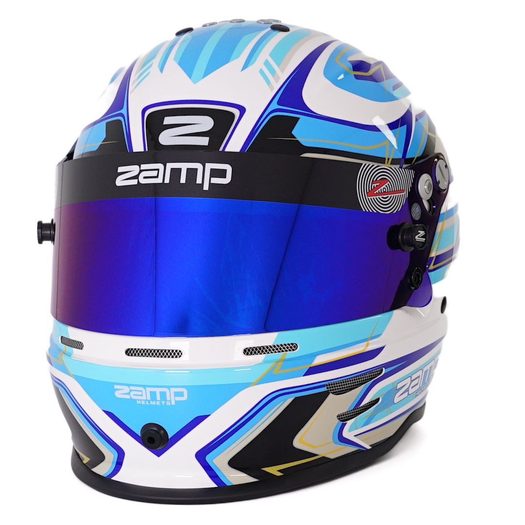 Zamp RZ-42Y CMR WHITE / BLUE