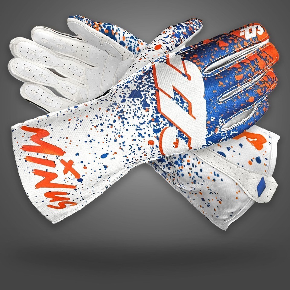 -273 DRIP - Orange/Blue/White - Asymmetric