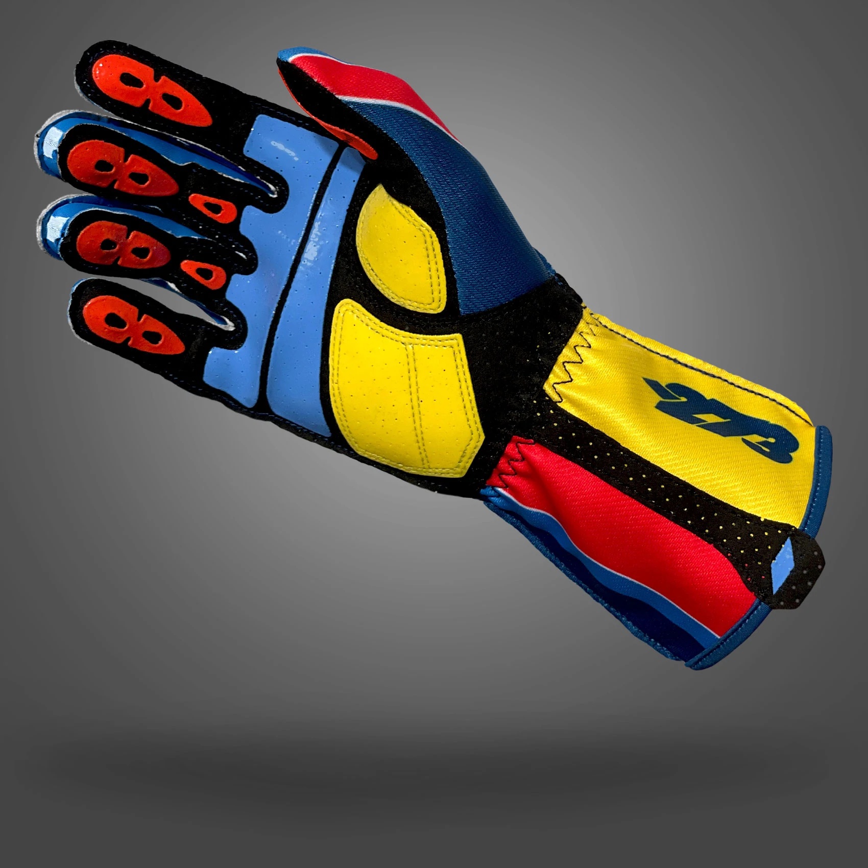 -273 GP-R Cyan/Navy/Yellow/Red