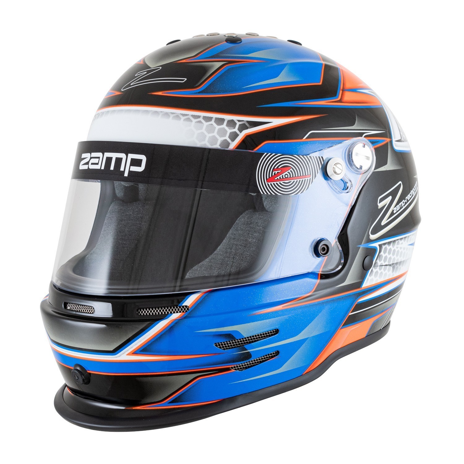 Zamp RZ-42Y CMR ORANGE/BLUE