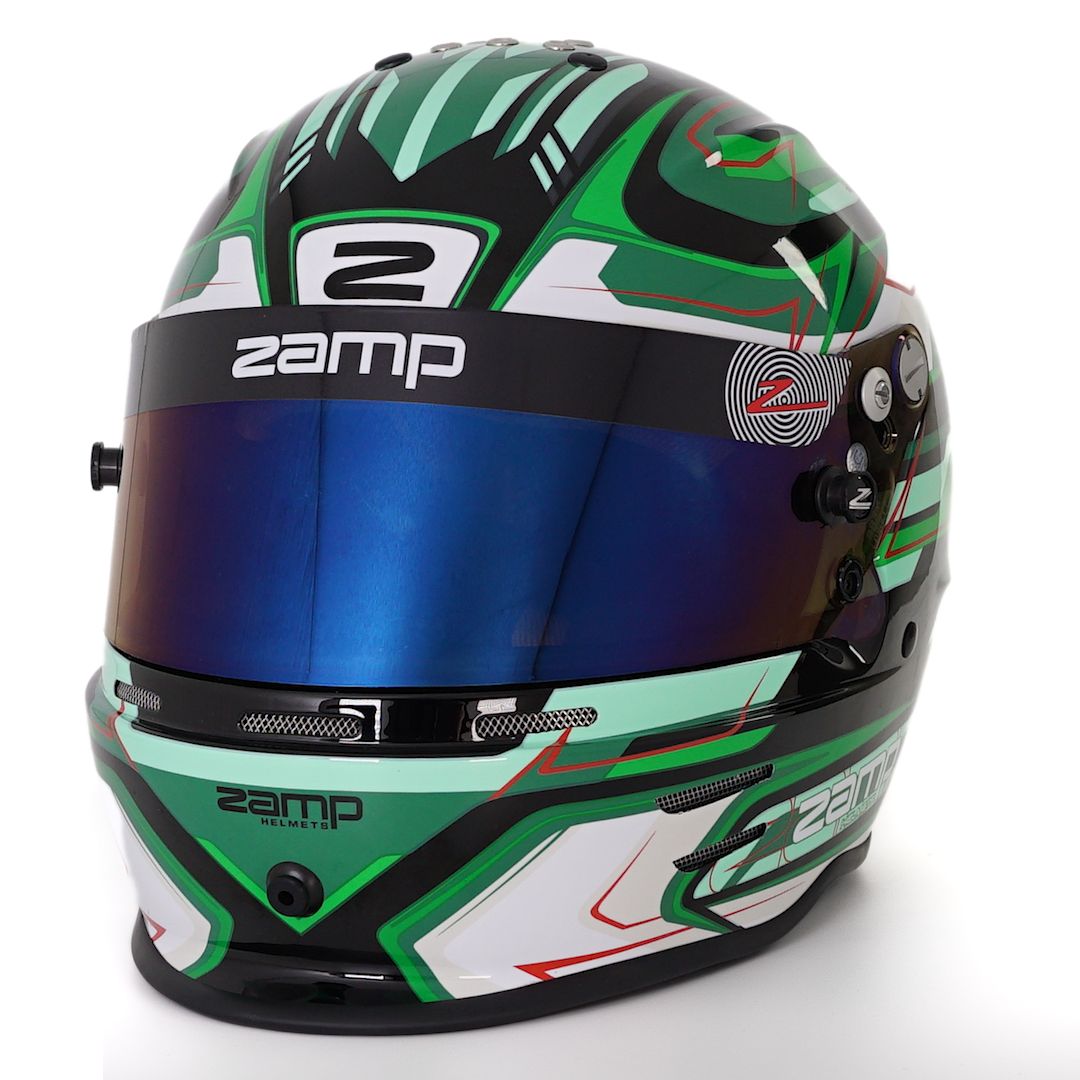 Zamp RZ-42Y CMR BLACK / GREEN