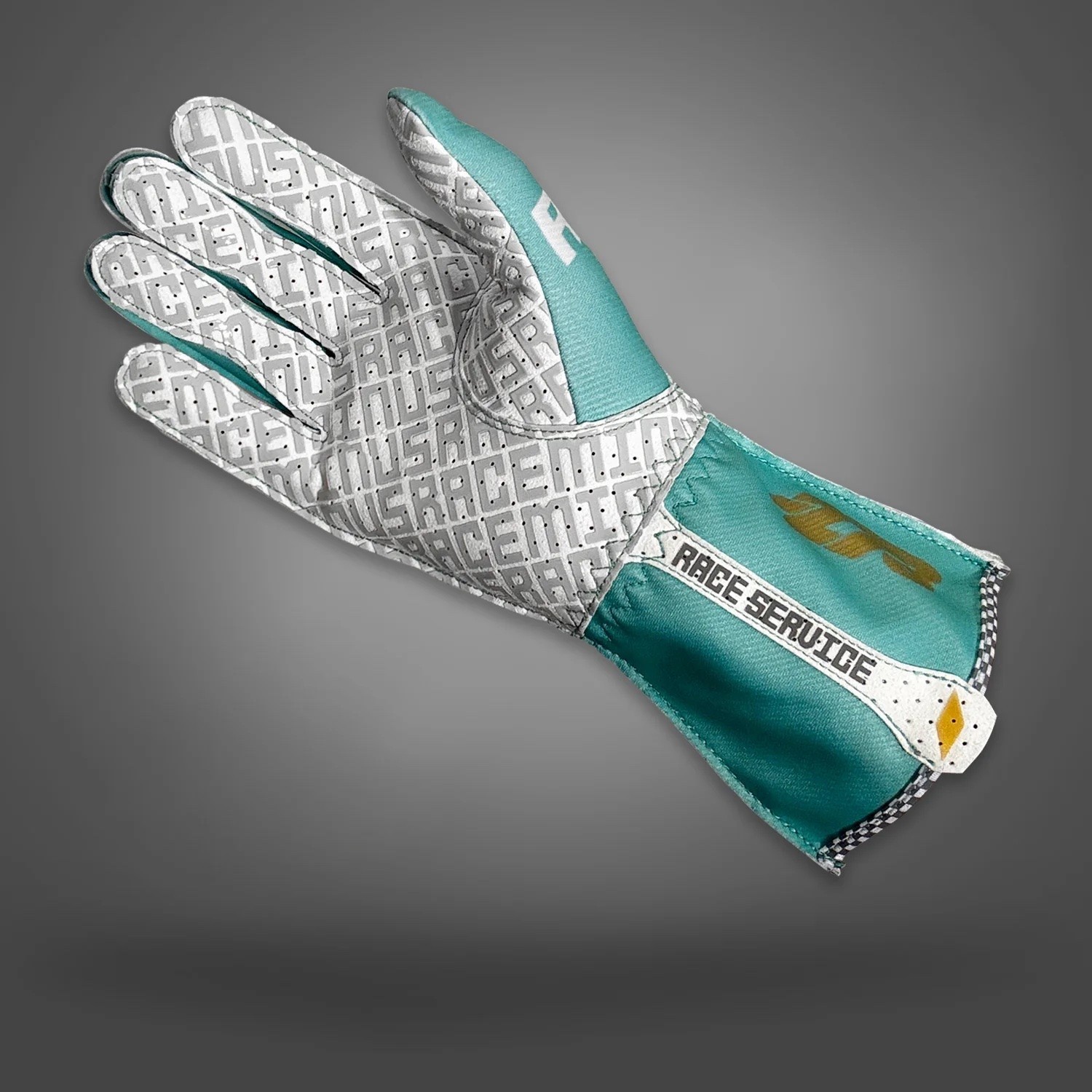 -273 RACE SERVICE AQUA / GREEN Asymmetric