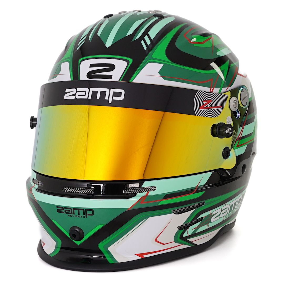 Zamp RZ-42Y CMR BLACK / GREEN