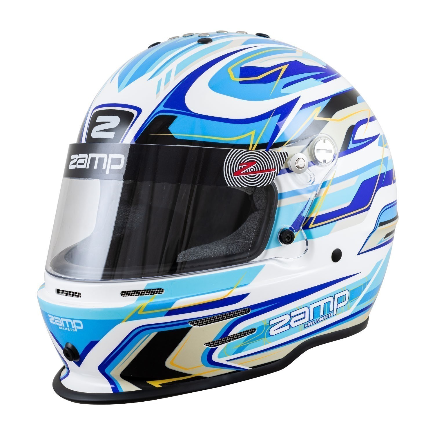 Zamp RZ-42Y CMR WHITE / BLUE