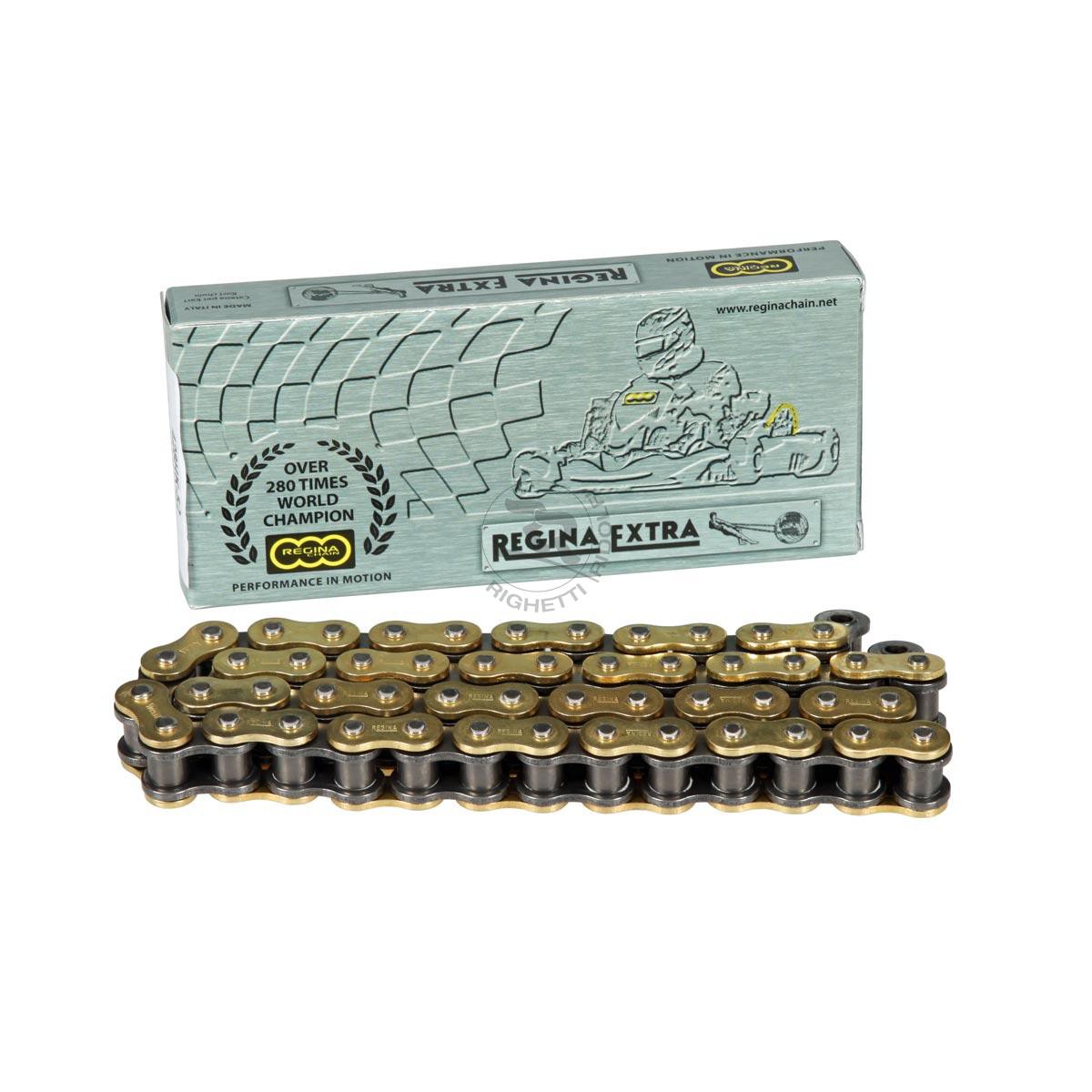 Цепь Regina "428"  HK KZ (50-52-54-56-58 звеньев) В КОМПЛЕКТЕ ЗАМОК ЦЕПИ