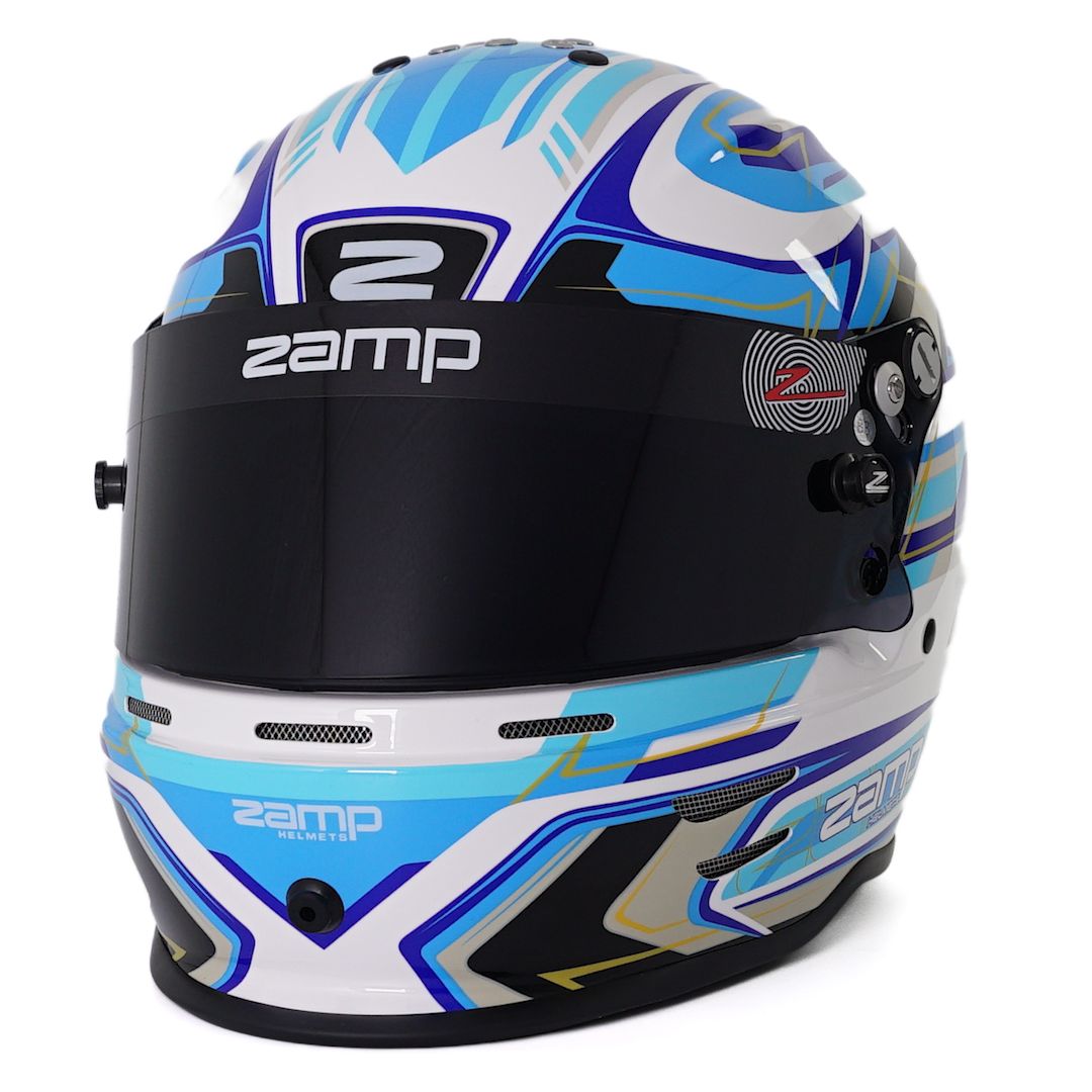 Zamp RZ-42Y CMR WHITE / BLUE