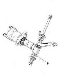 Шайба высоты кулака SODI 8 мм