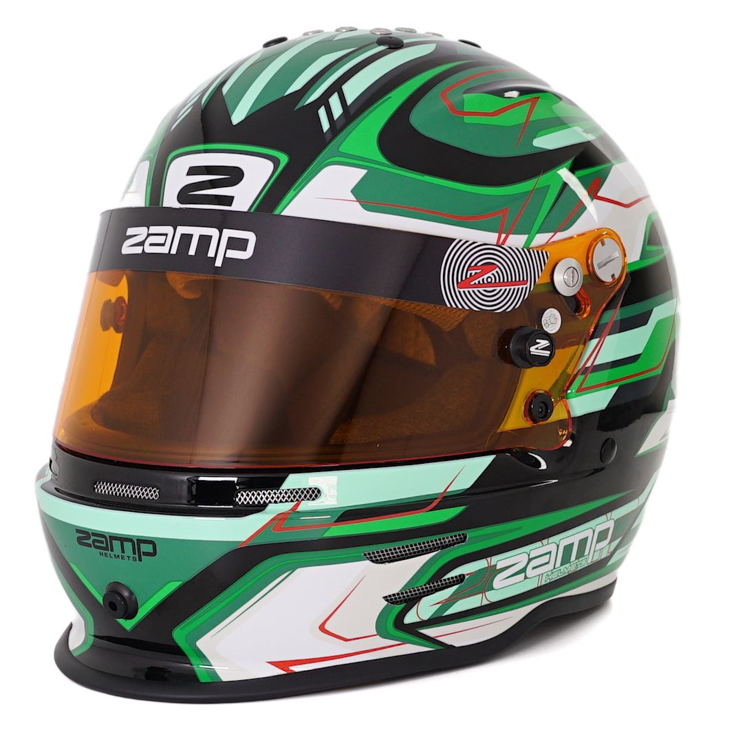 Zamp RZ-42Y CMR BLACK / GREEN