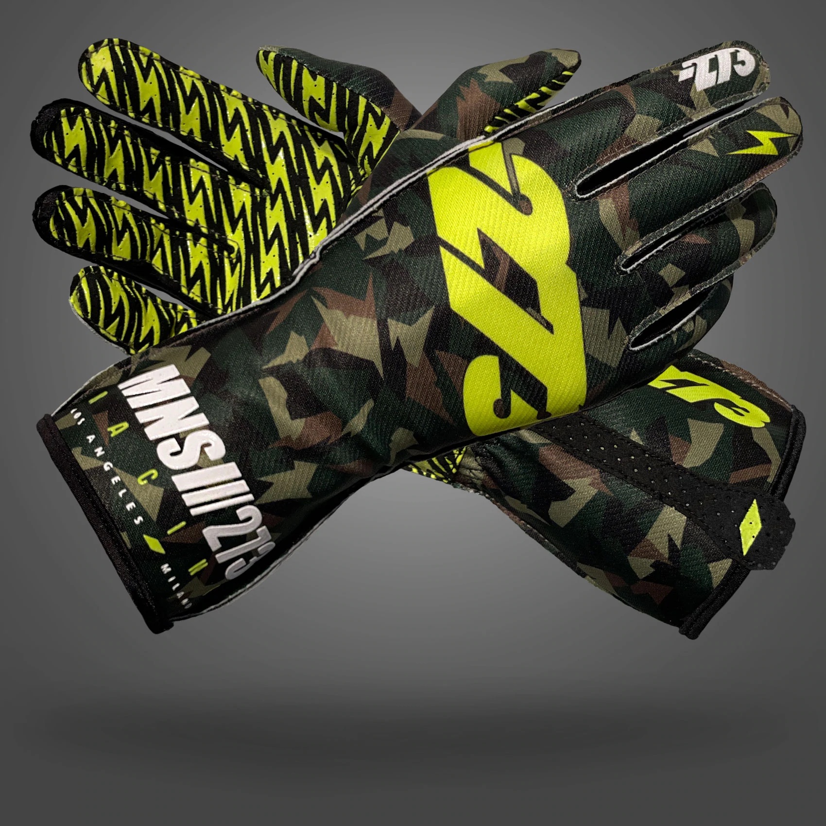 -273 CAMO 3 Army/Black/Fluo-Yellow